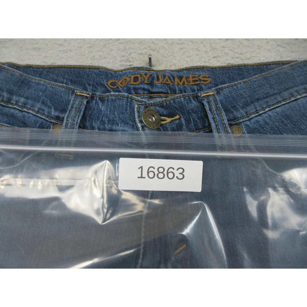 Cody James Western Jeans Mens 30x32 Slim Bootcut Medium Wash Stretch Cowboy
